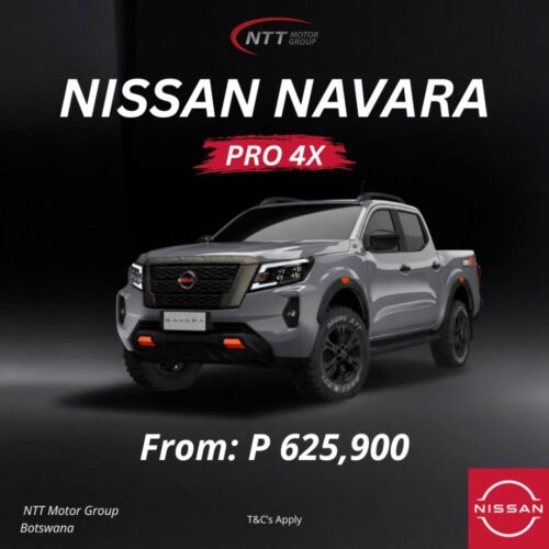 Nissan Navara Pro-4X – Botswana image from NTT Motor Group Botswana